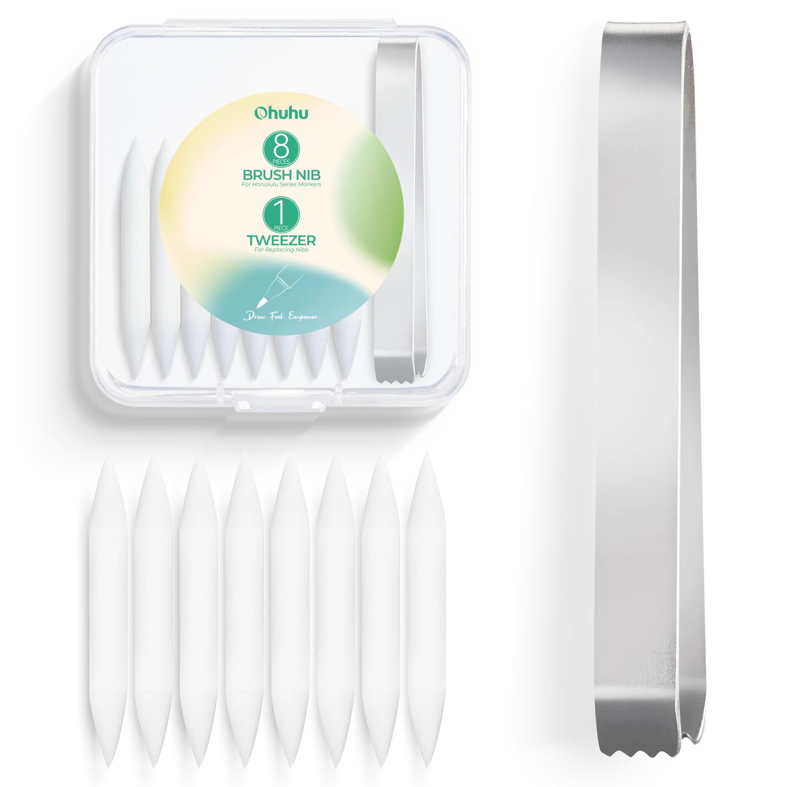 Ohuhu Replacement Brush Nibs Of Honolulu & Honolulu B Series