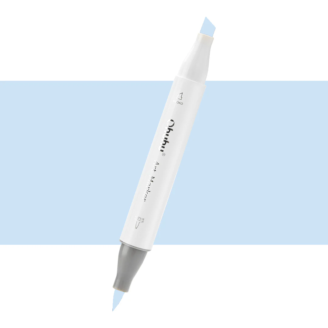 Ohuhu Honolulu B120 / BV35 Individual Marker, Brush & Chisel