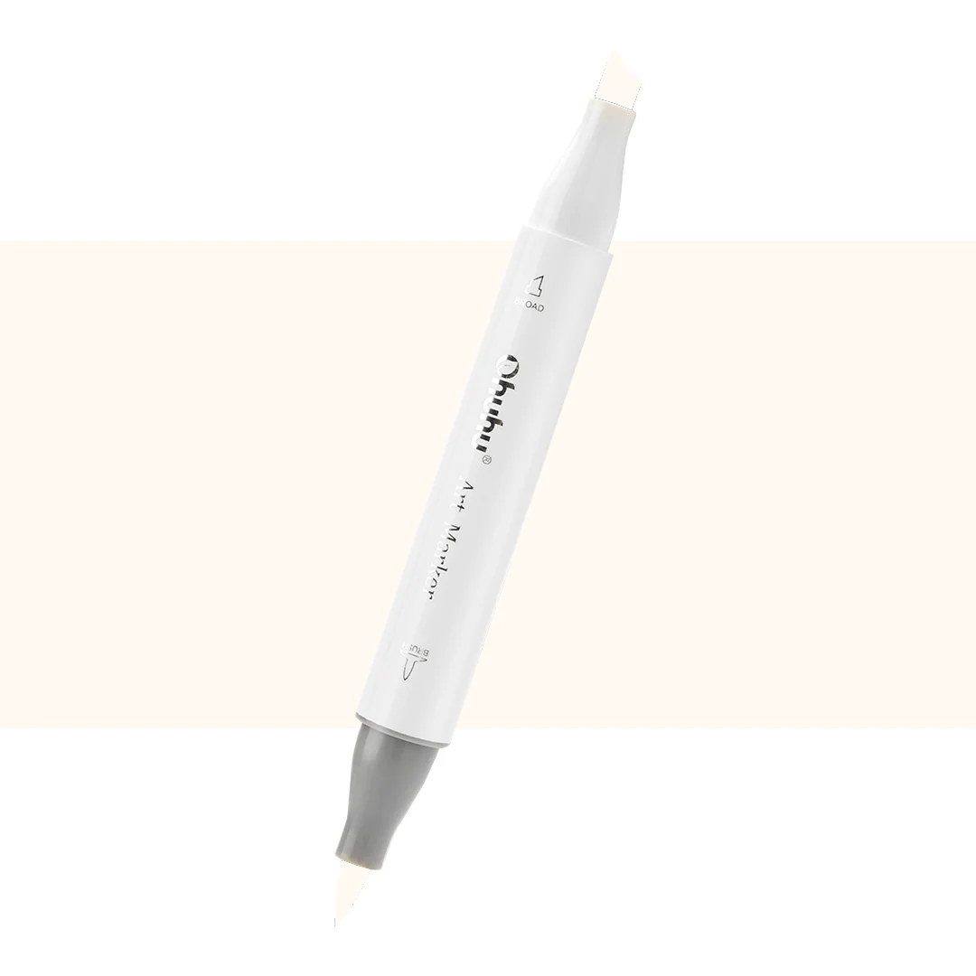 Ohuhu Honolulu Y010 / Y00 Individual Marker, Brush & Chisel