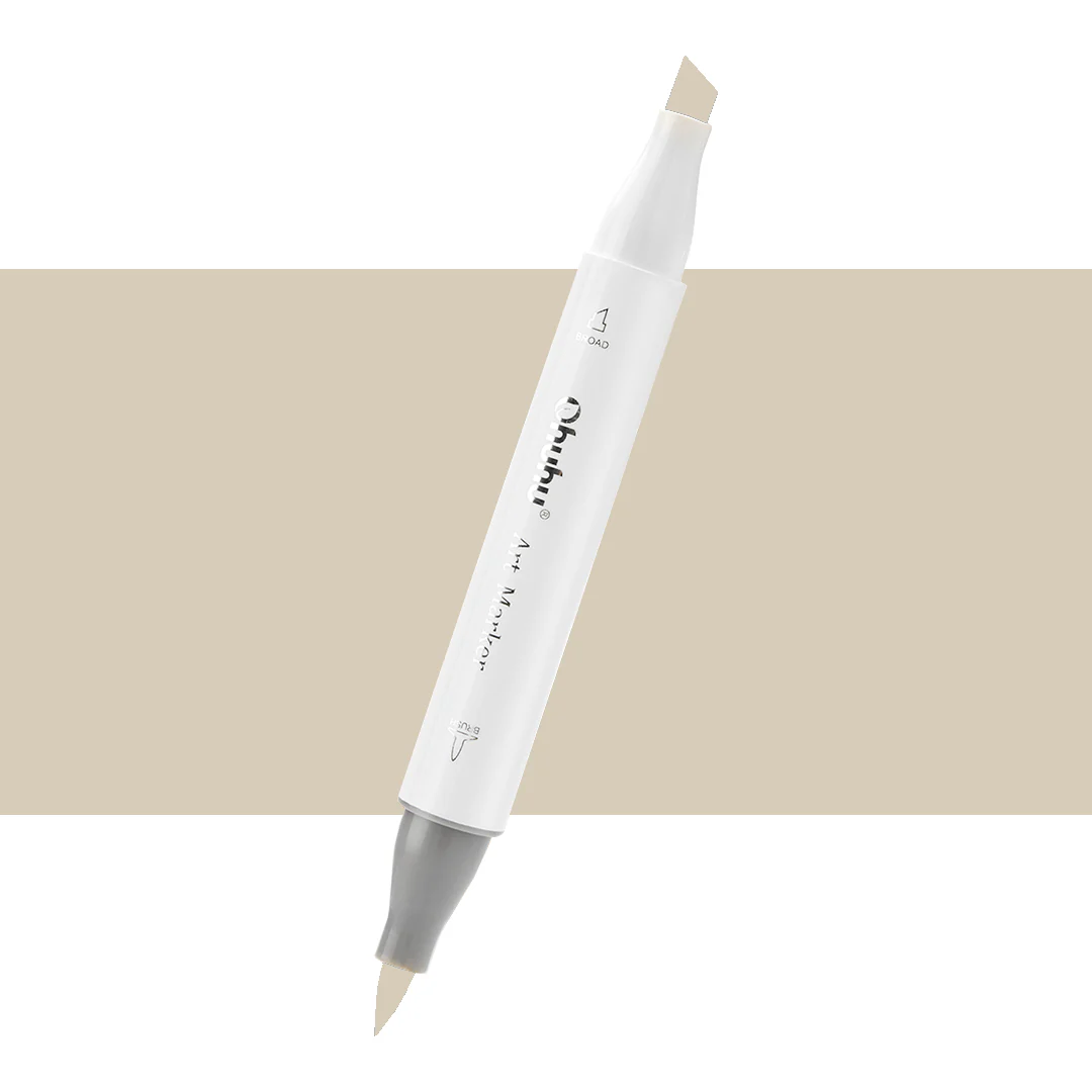 Ohuhu Honolulu Y250 / E17 Individual Marker, Brush & Chisel
