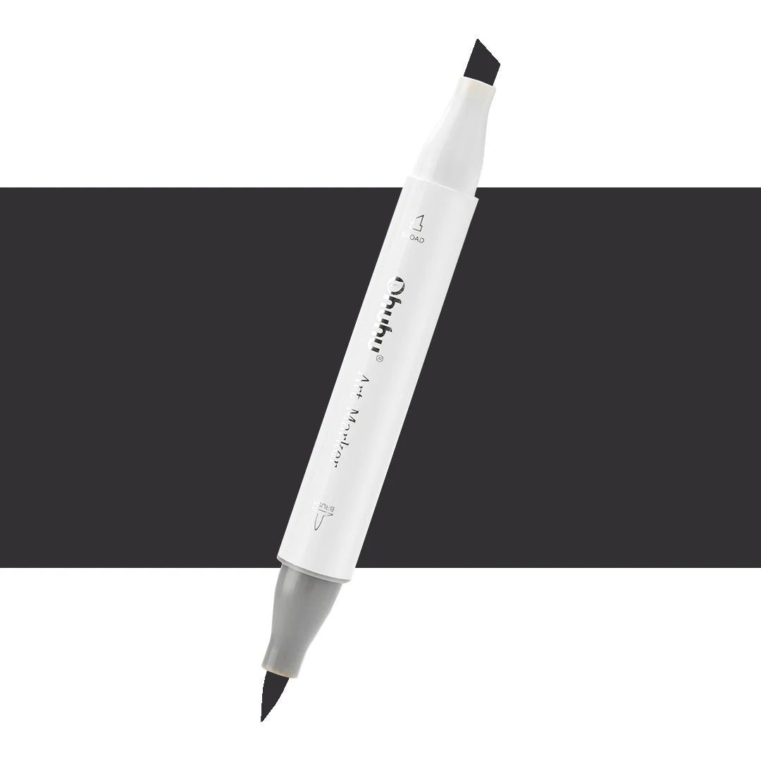 Ohuhu Honolulu WG130 / WG38 Individual Marker, Brush & Chisel