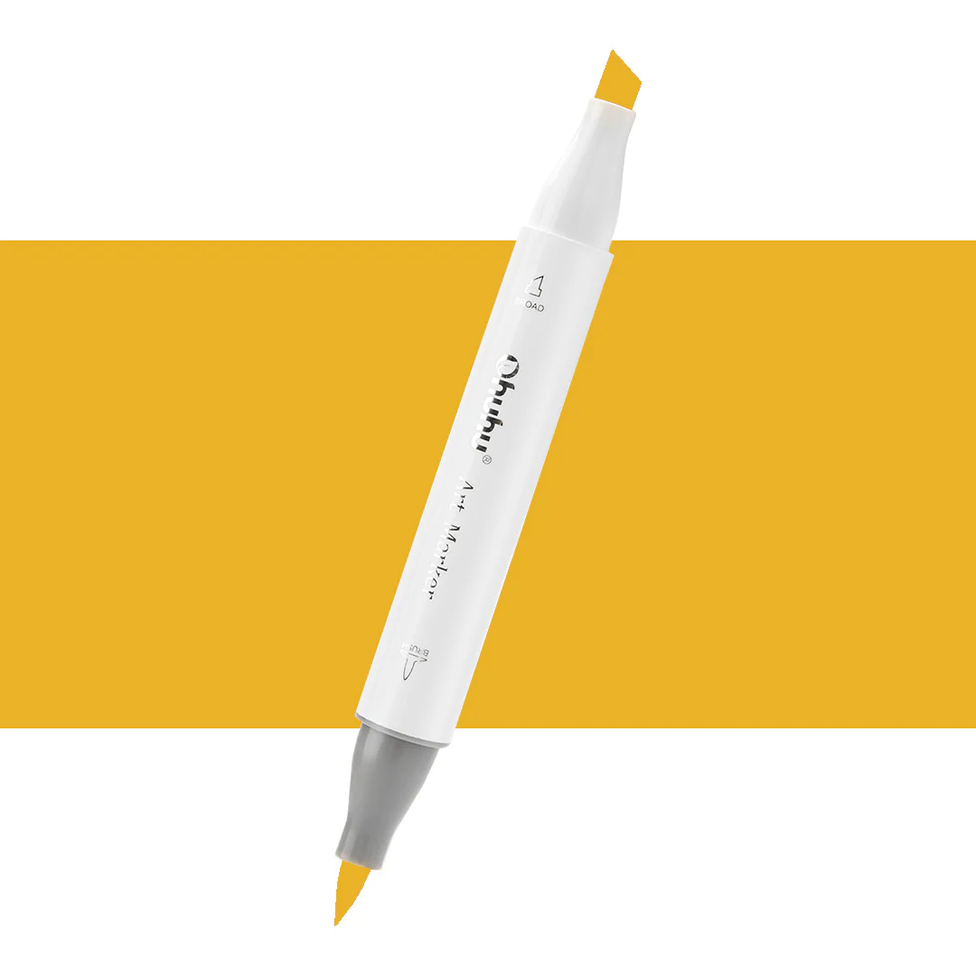 Ohuhu Honolulu YR33 / Y29 Individual Marker, Brush & Chisel