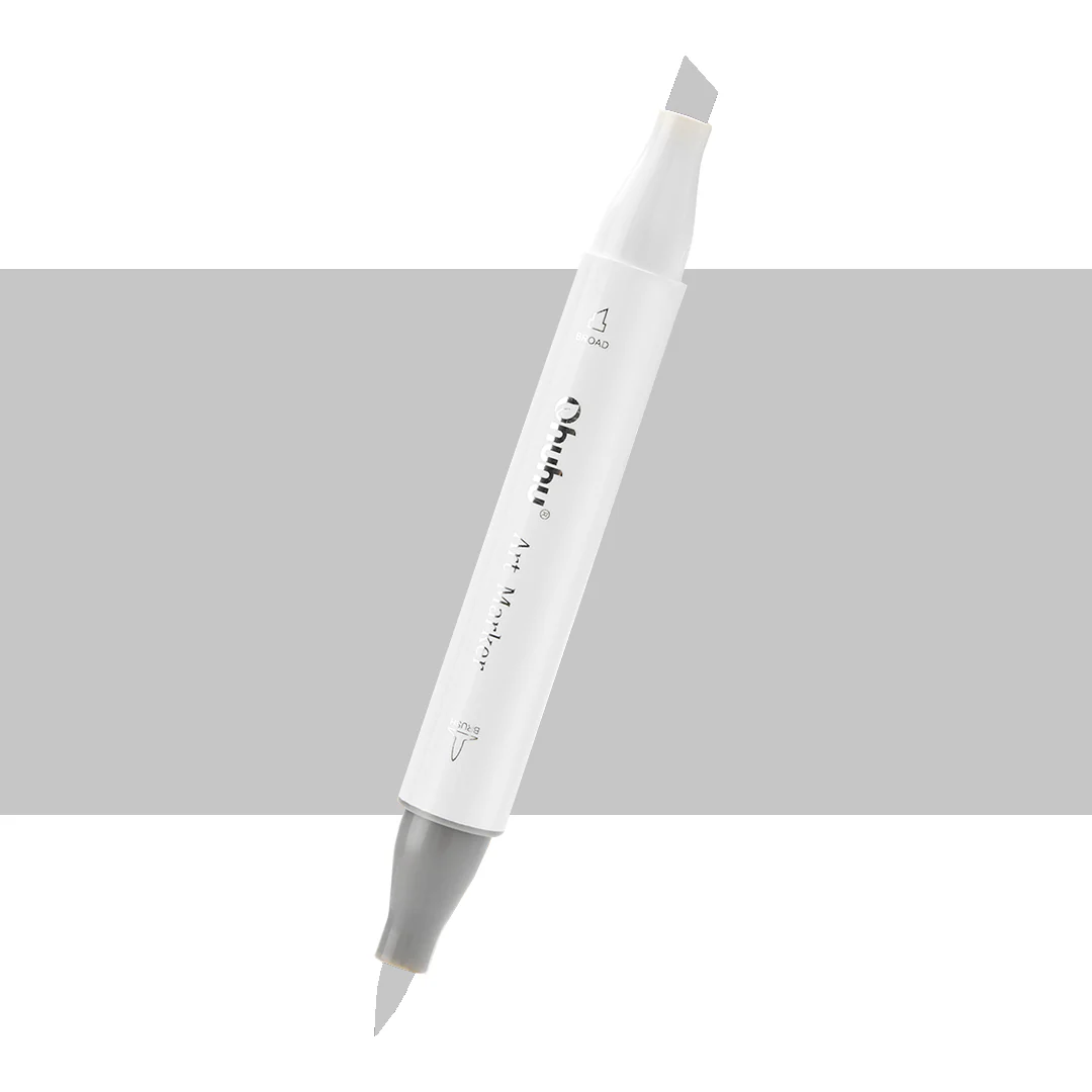 Ohuhu Honolulu CG050 / CG24 Individual Marker, Brush & Chisel