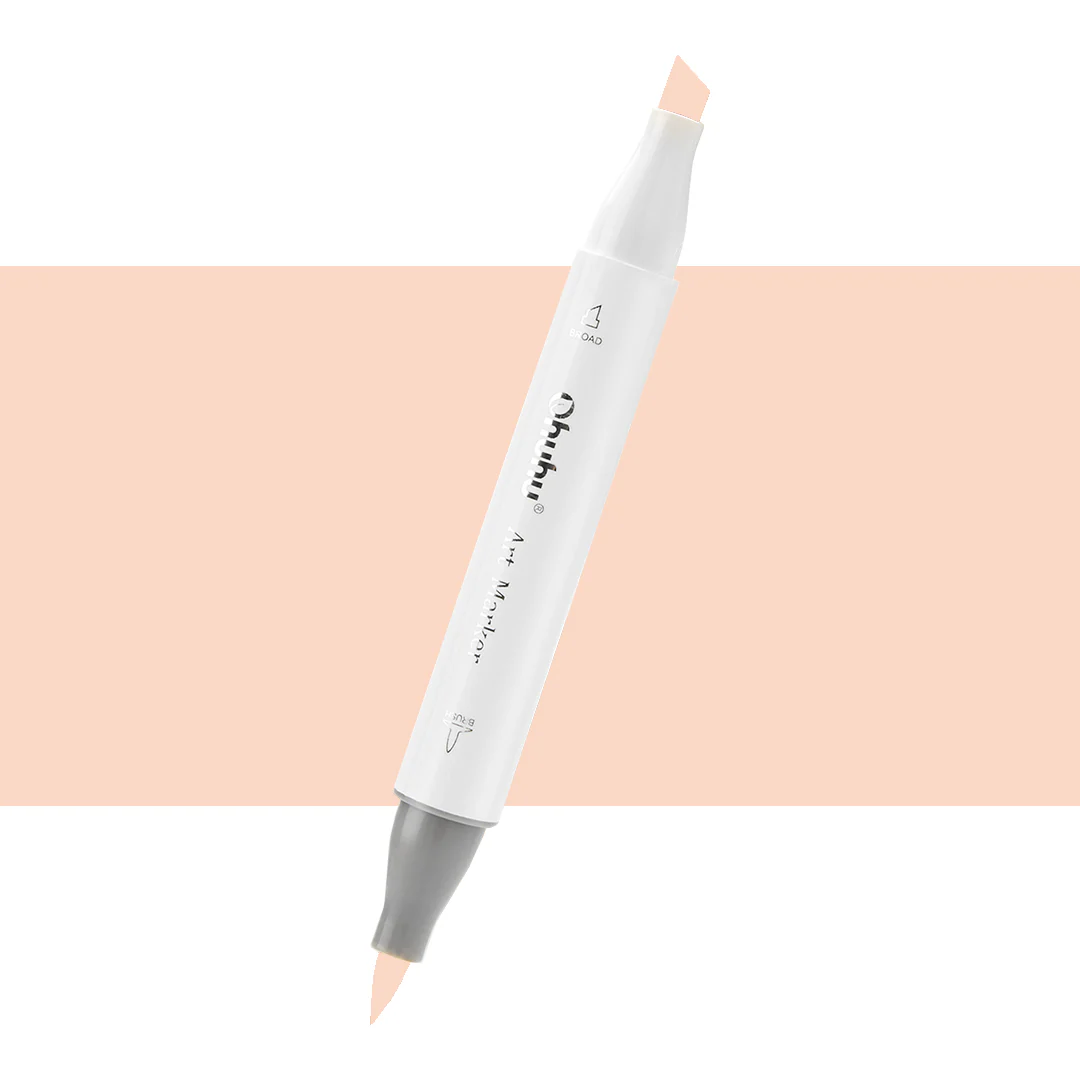Ohuhu Honolulu YR4 / YR07 Individual Marker, Brush & Chisel