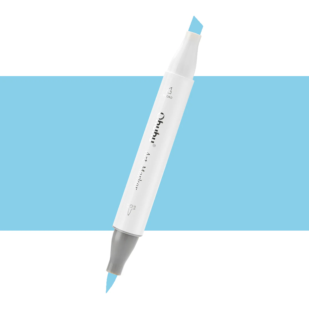 Ohuhu Honolulu B070 / B09 Individual Marker, Brush & Chisel