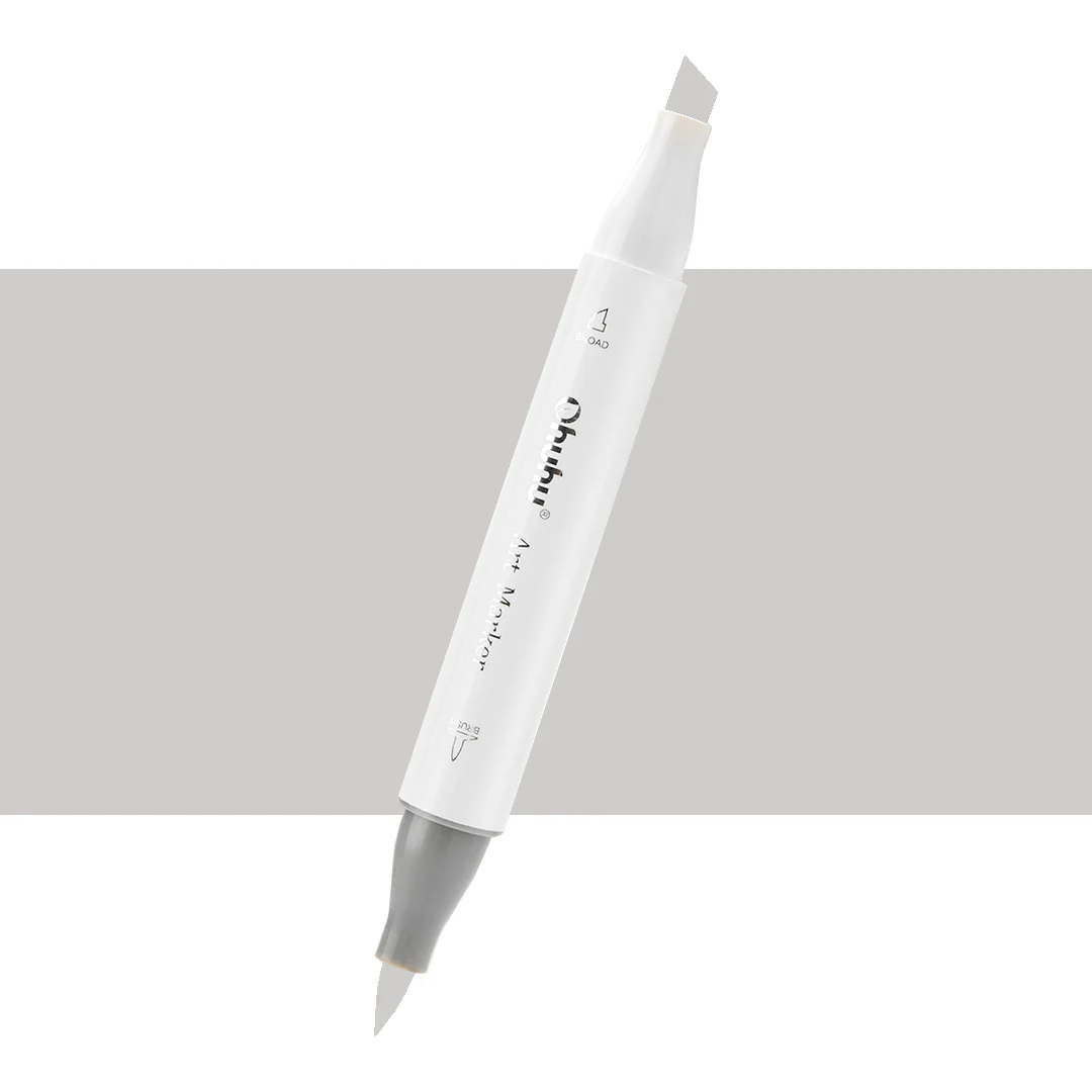 Ohuhu Honolulu WG050 / YGY13 Individual Marker, Brush & Chisel