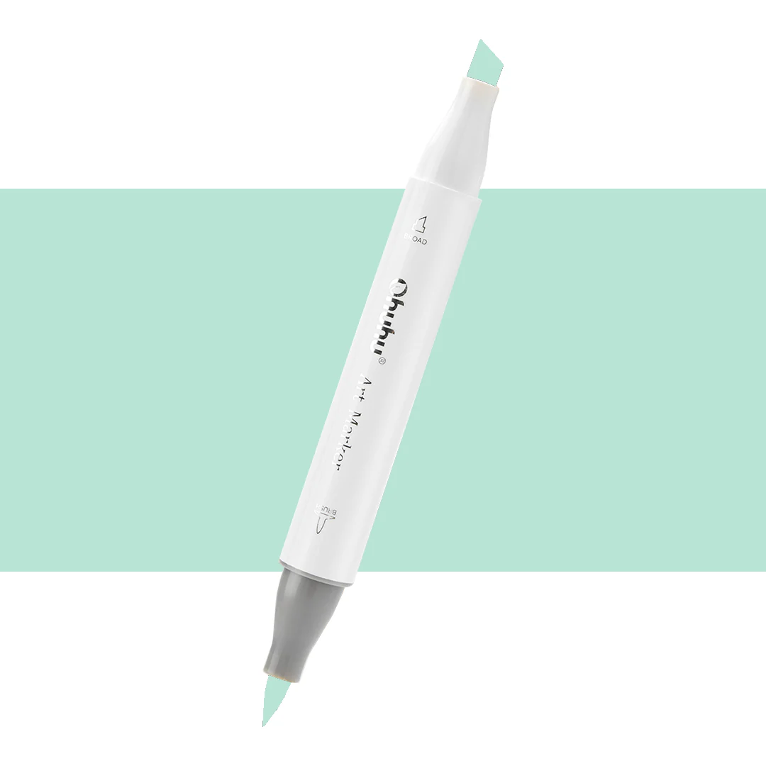Ohuhu Honolulu G420 / BG24 Individual Marker, Brush & Chisel