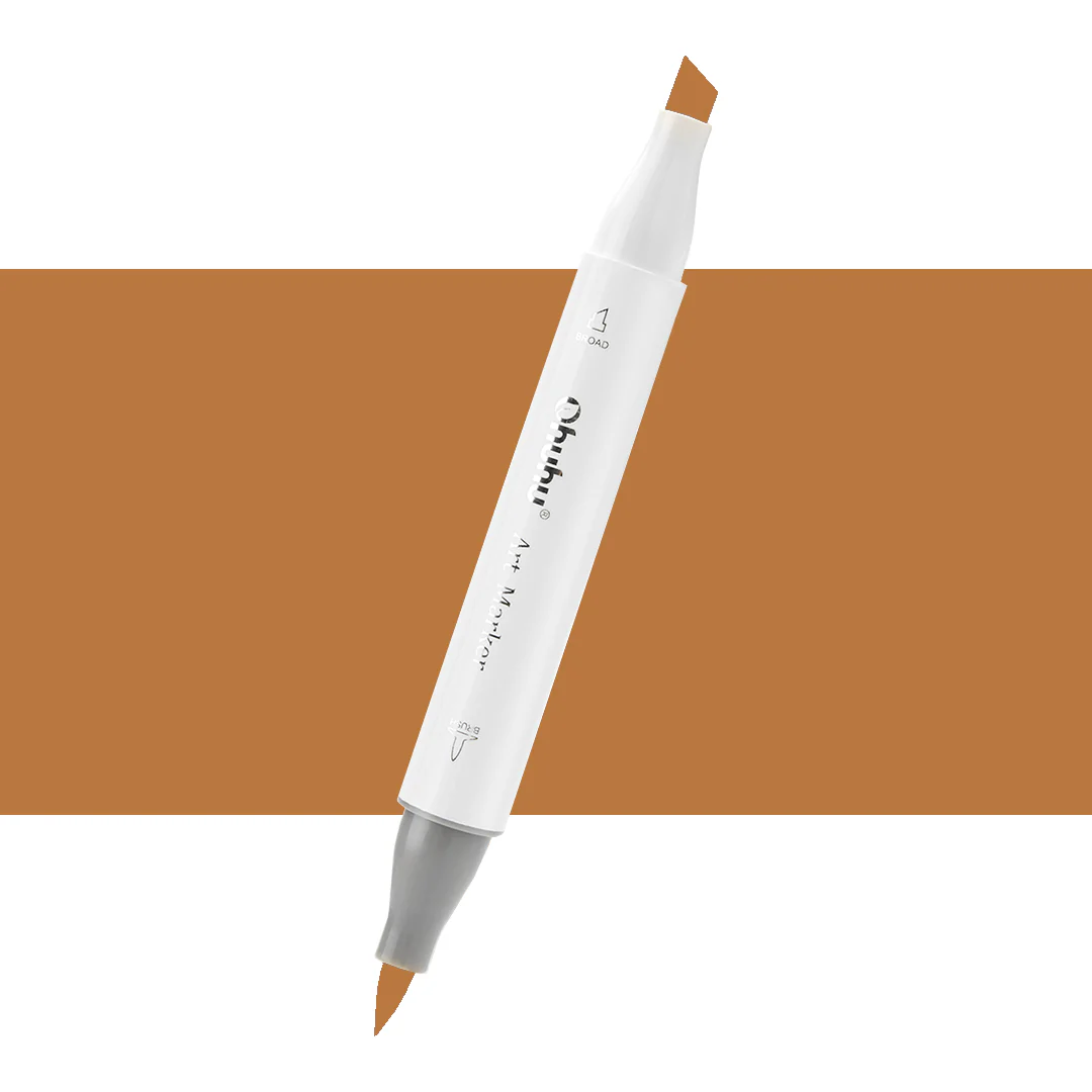 Ohuhu Honolulu Y210 / Y416 Individual Marker, Brush & Chisel