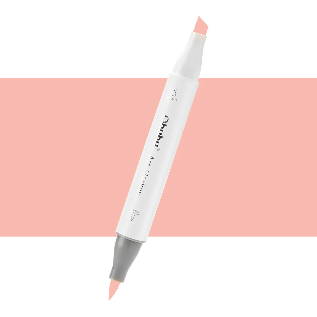 Ohuhu Honolulu YR070 / YR59 Individual Marker, Brush & Chisel