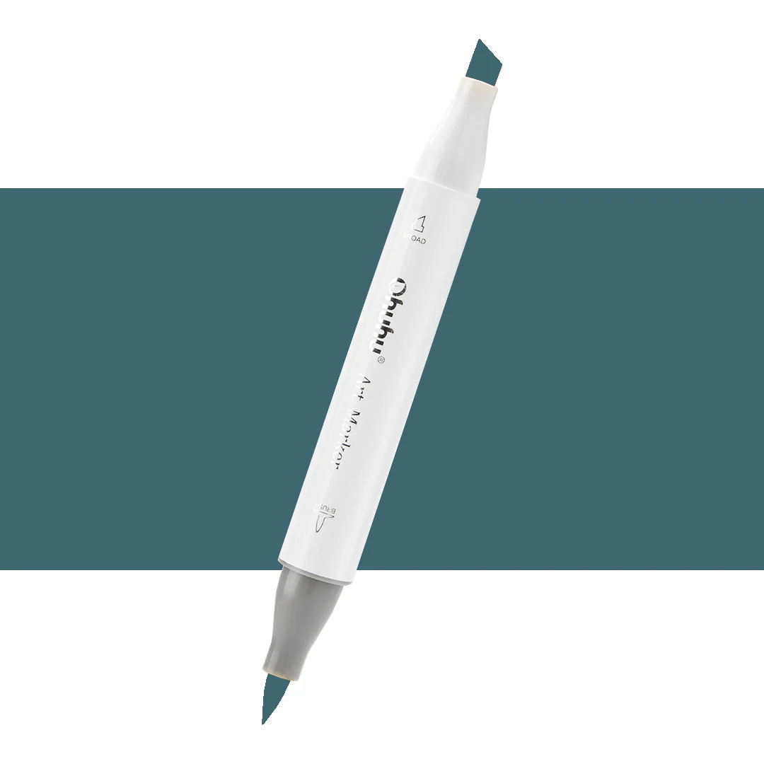 Ohuhu Honolulu BGâ¡09 / B415 Individual Marker, Brush & Chisel
