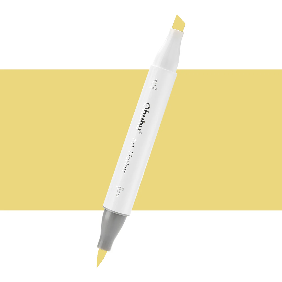 Ohuhu Honolulu Y040 / Y06 Individual Marker, Brush & Chisel