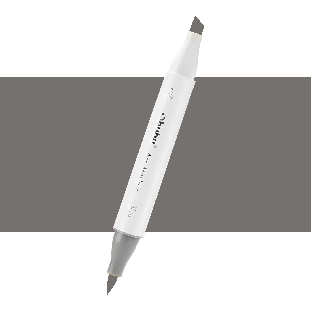 Ohuhu Honolulu WG090 / YGY18 Individual Marker, Brush & Chisel
