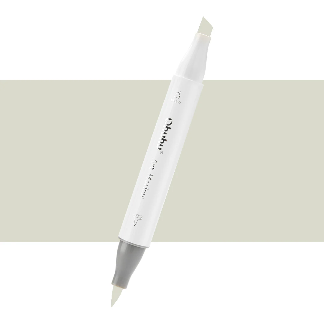 Ohuhu Honolulu YG040 / E14 Individual Marker, Brush & Chisel