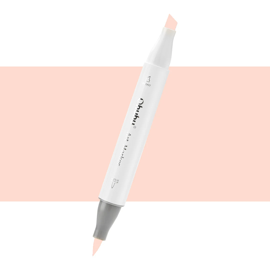 Ohuhu Honolulu YR030 / YR52 Individual Marker, Brush & Chisel