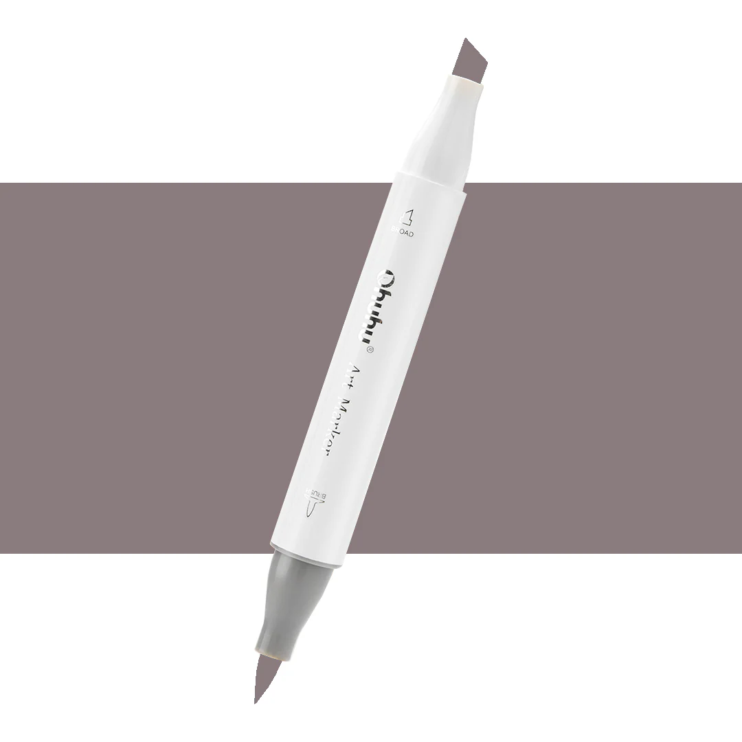 Ohuhu Honolulu RG080 / WG08 Individual Marker, Brush & Chisel