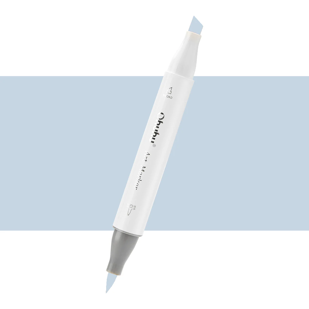 Ohuhu Honolulu BGâ¡03 / B310 Individual Marker, Brush & Chisel