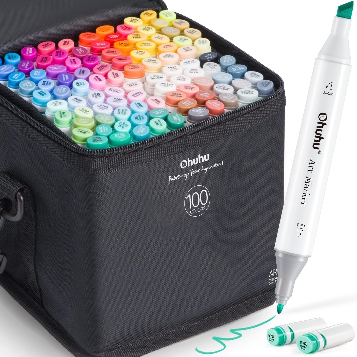 4329-ohuhu-oahu-100-colors-dual-tips-alcohol-art-markers-fine-chisel-canada-domestic-shipping–1.webp