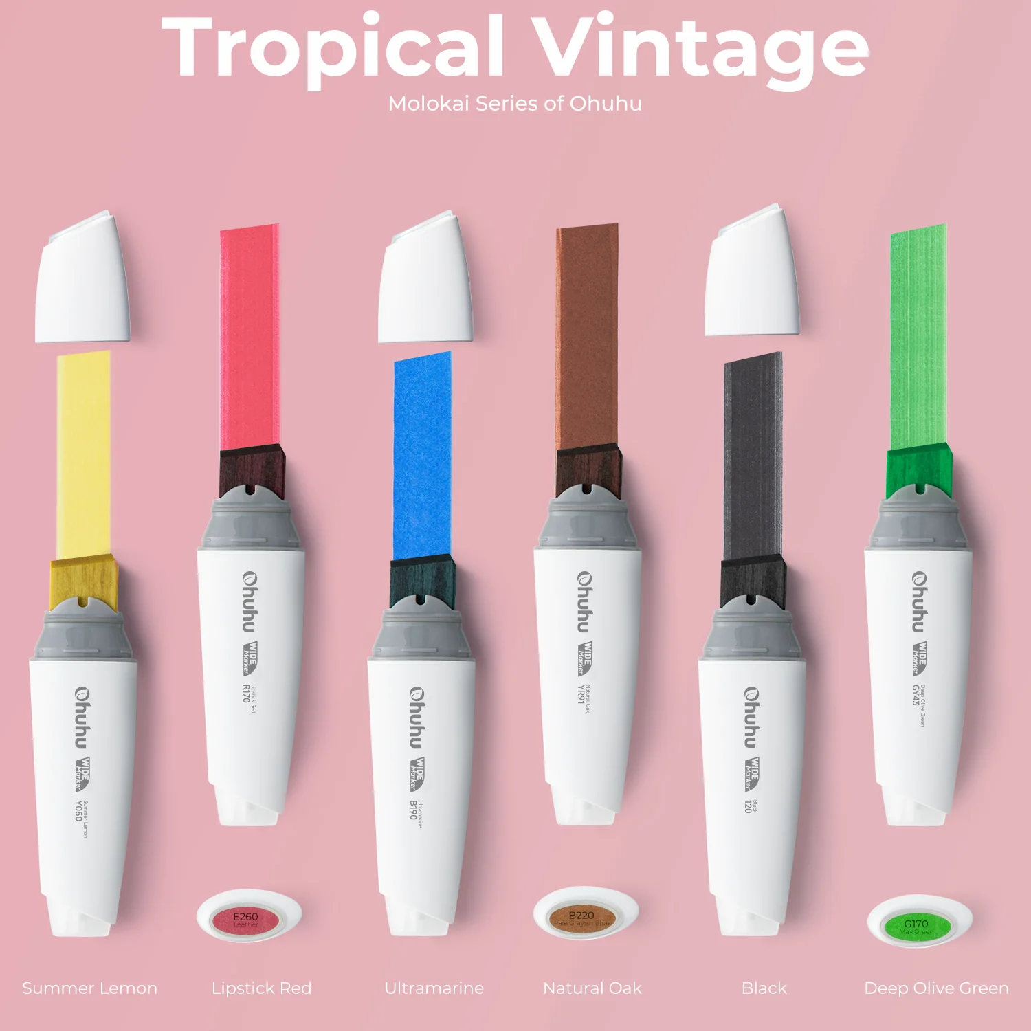 395-ohuhu-molokai-four-tones-extra-wide-tip-alcohol-art-markers-1.webp