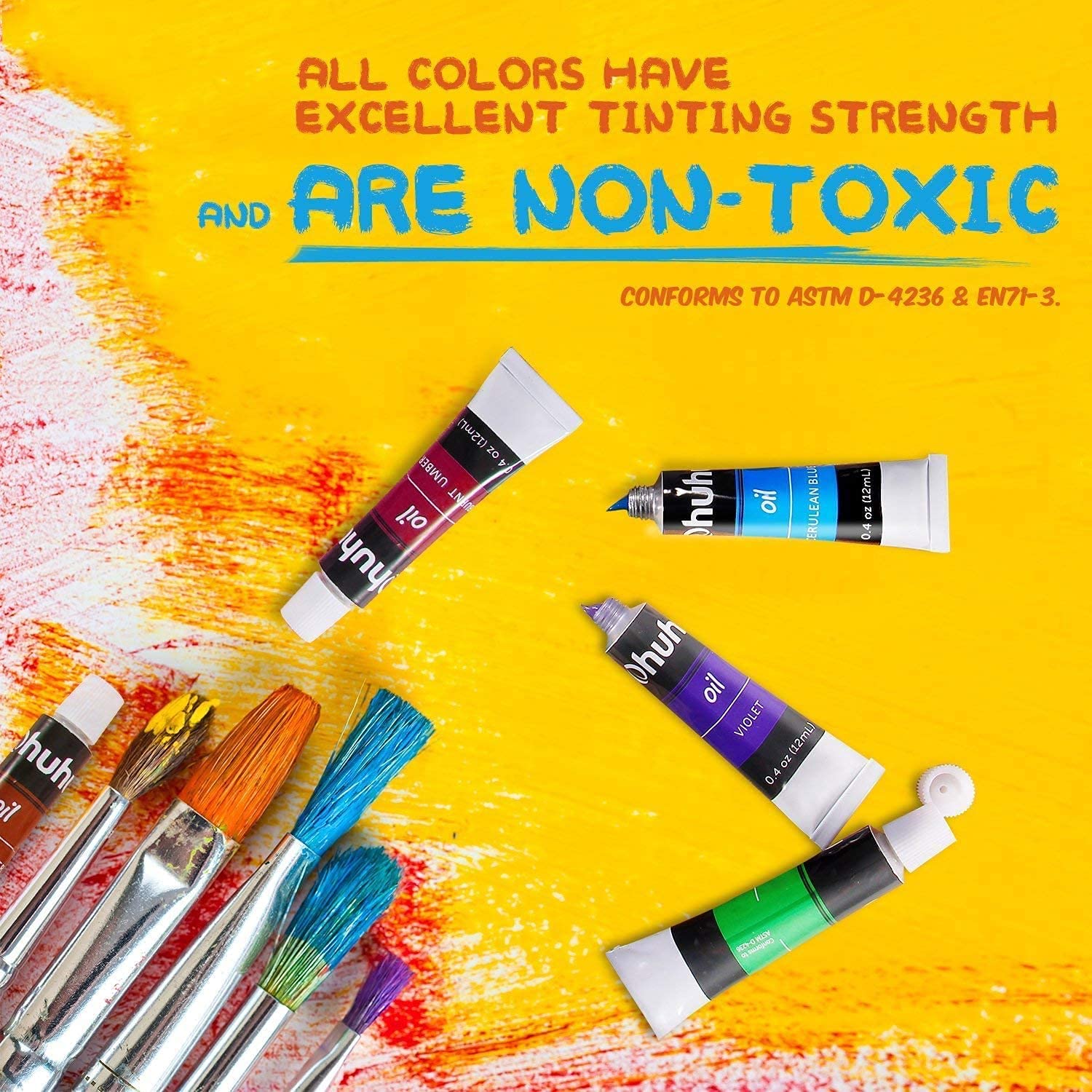 Ohuhu Oil Paint Set (Europe Only)