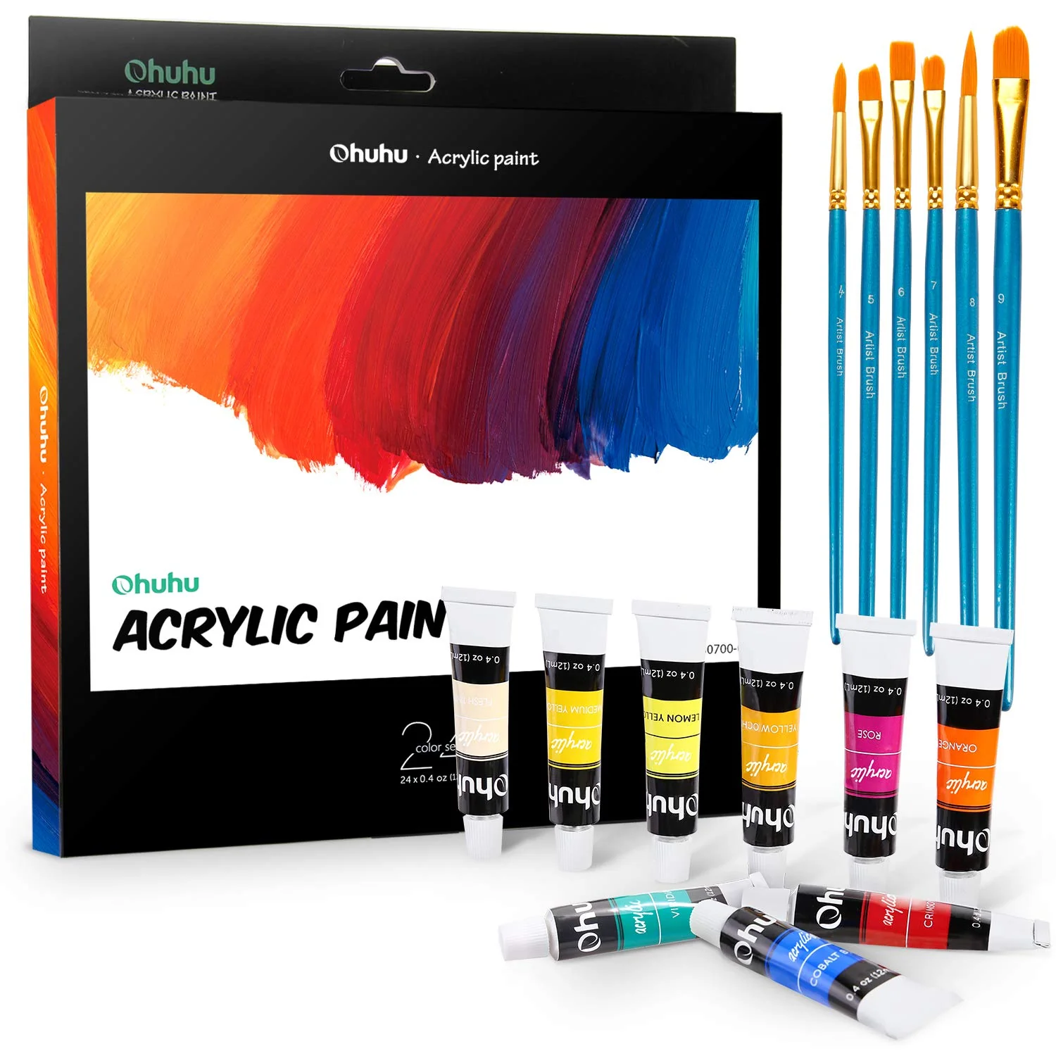 Ohuhu Acrylic Paints Tubes (Canada Domestic Shipping)