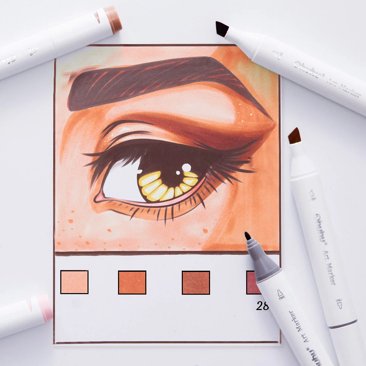 443-ohuhu-oahu-36-skin-tone-colors-dual-tips-alcohol-art-markers-fine-chisel-1.webp