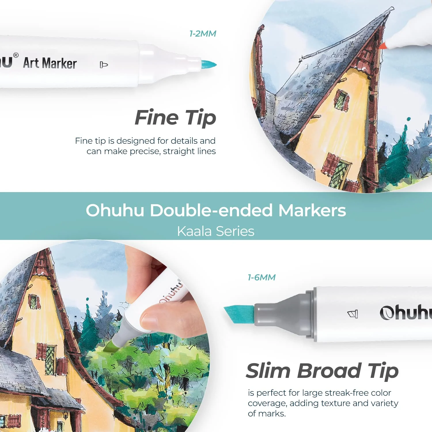 555-ohuhu-kaala-slim-broad-and-fine-dual-tips-alcohol-art-markers-60-colors-landscape-tone-1.webp