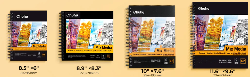 948-ohuhu-spiral-bound-mix-media-pad-for-multiple-techniques-29.webp Ohuhu Spiral-Bound Mix Media Pad for Multiple Techniques